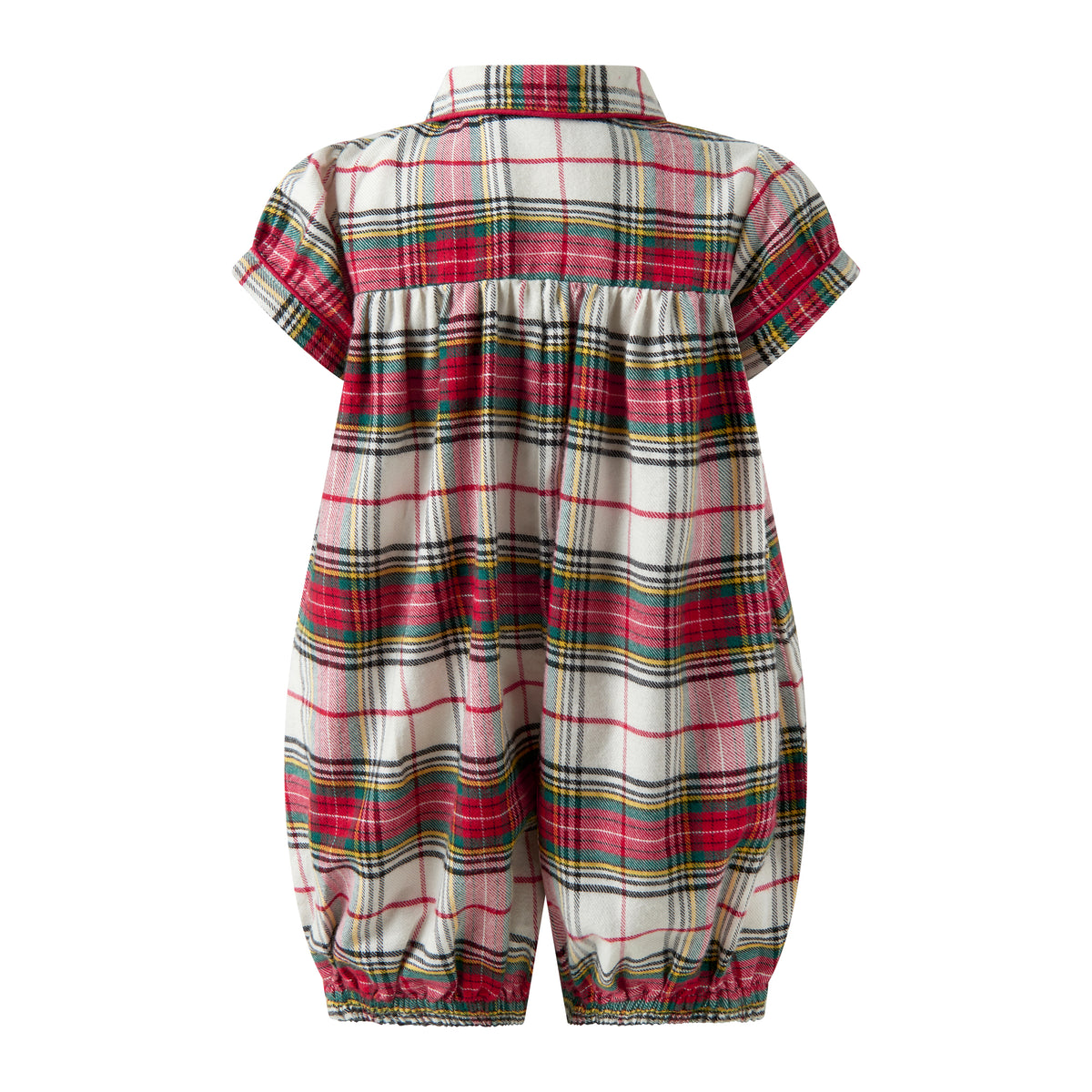 Red Tartan Babysuit