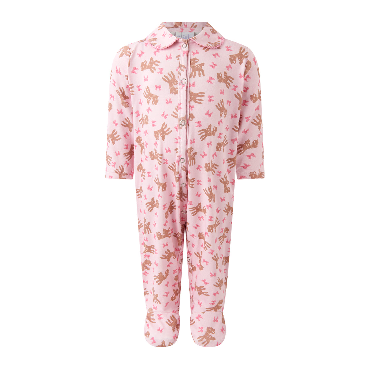 Fawn Bow Babygro