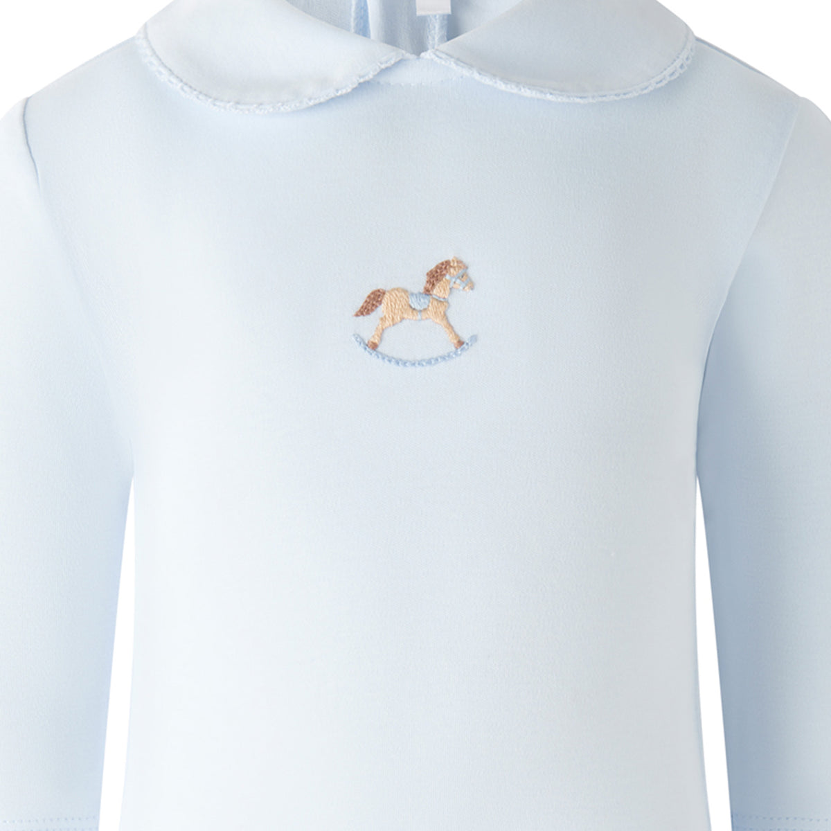 Blue Rocking Horse Babygro