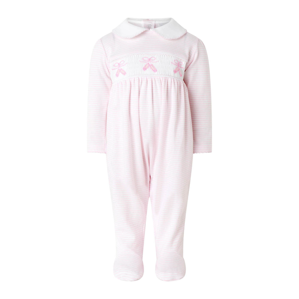 Ballet Smocked Babygro