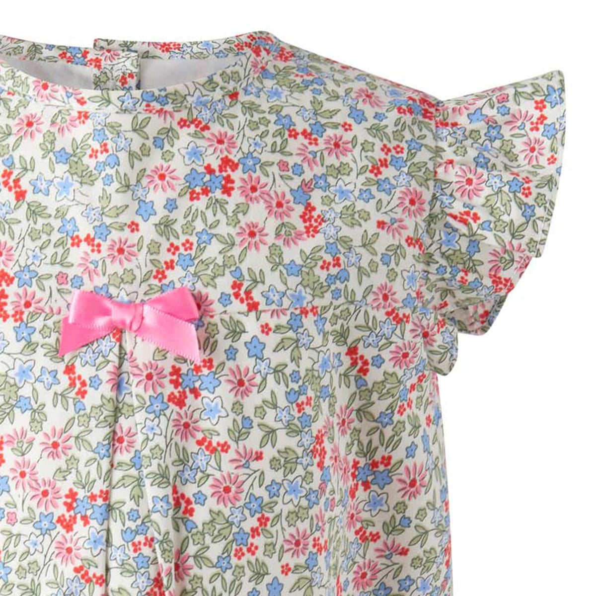 Bright Ditsy Floral Babysuit