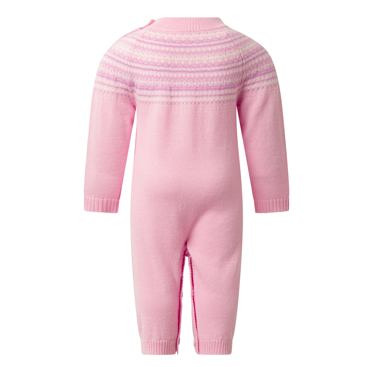 Pink Fairisle Playsuit
