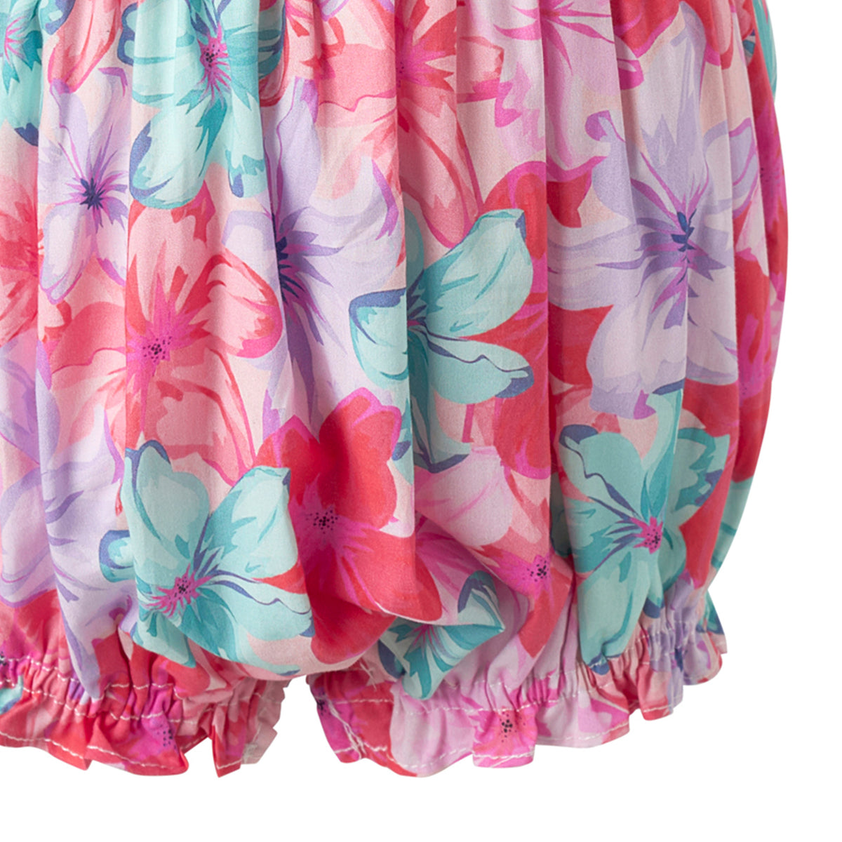 Pink Tropical Flower Bubble