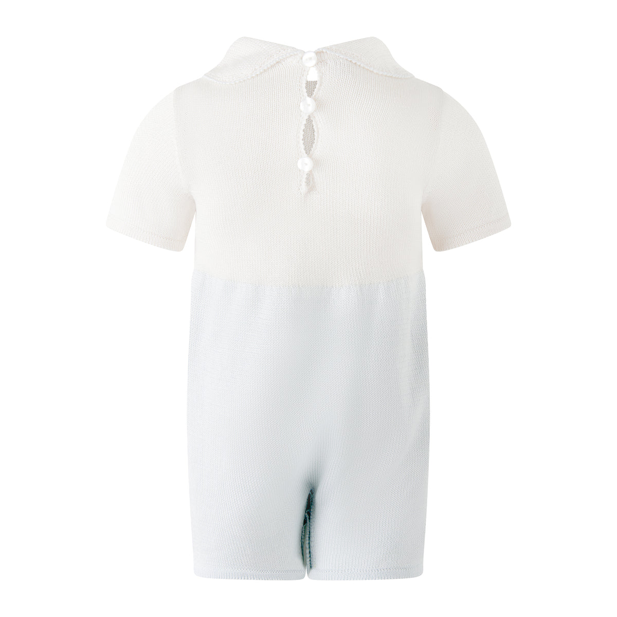 Sailboat Embroidered Babysuit