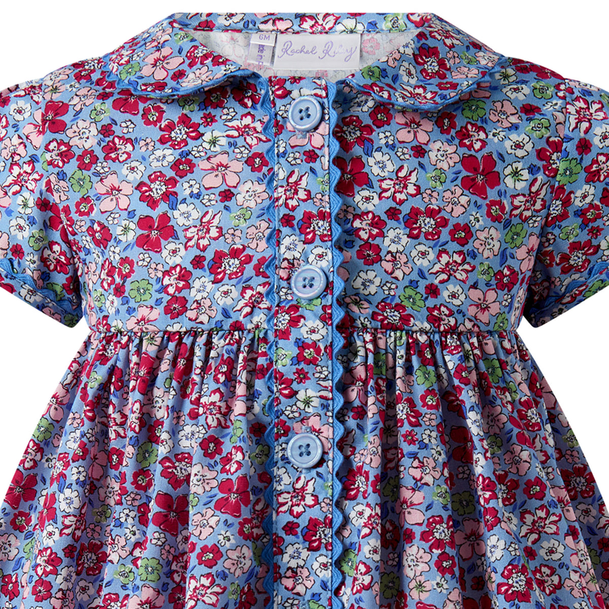 Country Garden Button-Front Dress and Bloomers