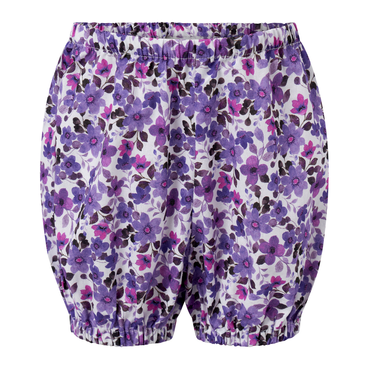 Violet Button-Front Dress and Bloomers