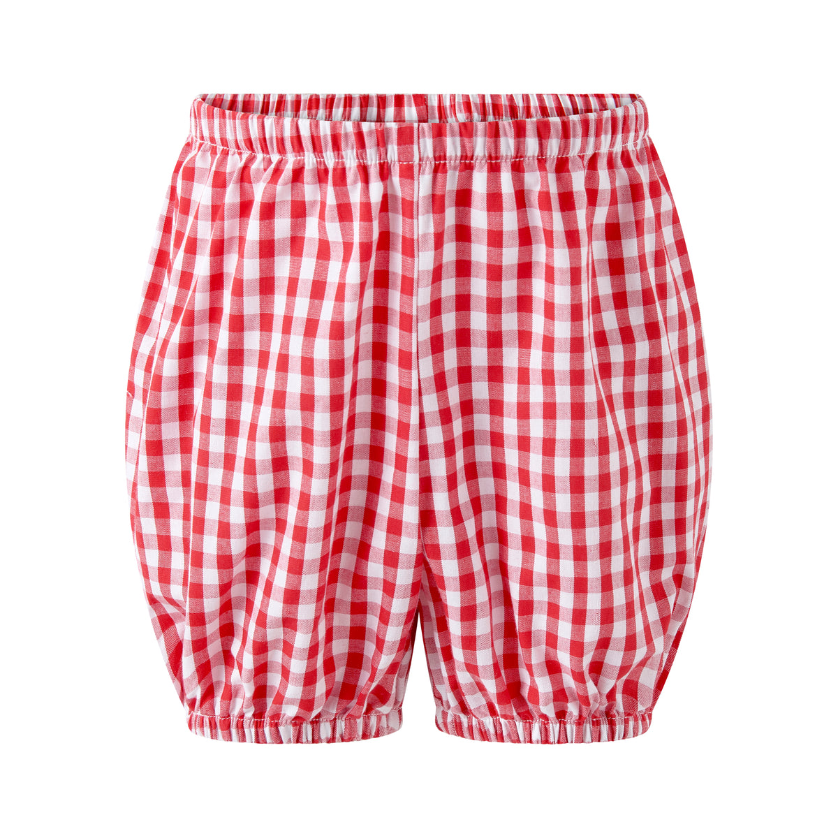 Red Gingham Bow Dress & Bloomers