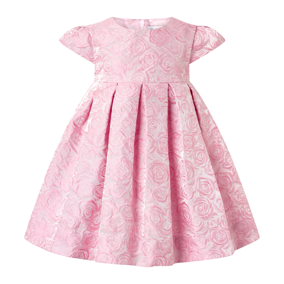 Pink Rose Damask Party Dress