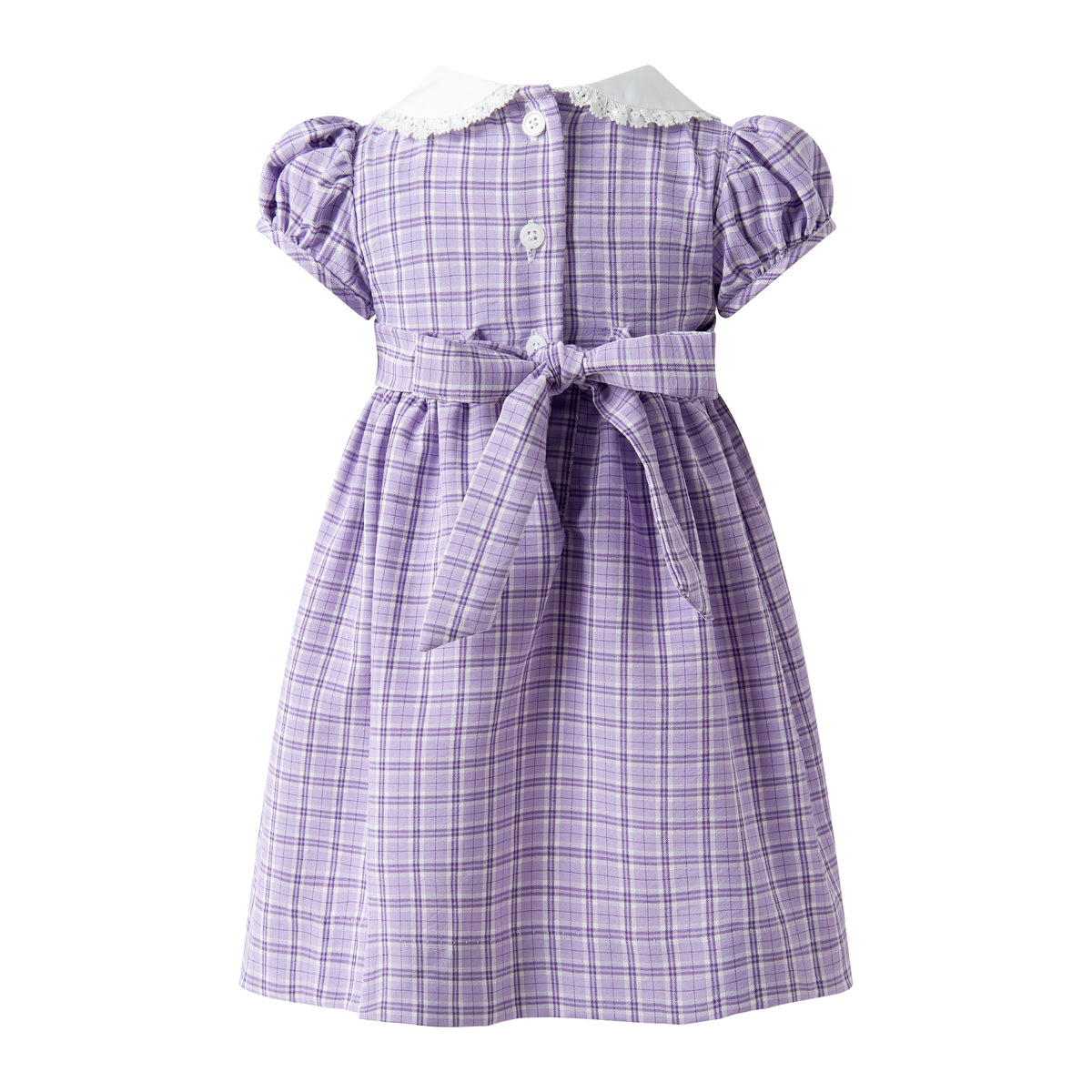 Check Frill Front Dress and Bloomers