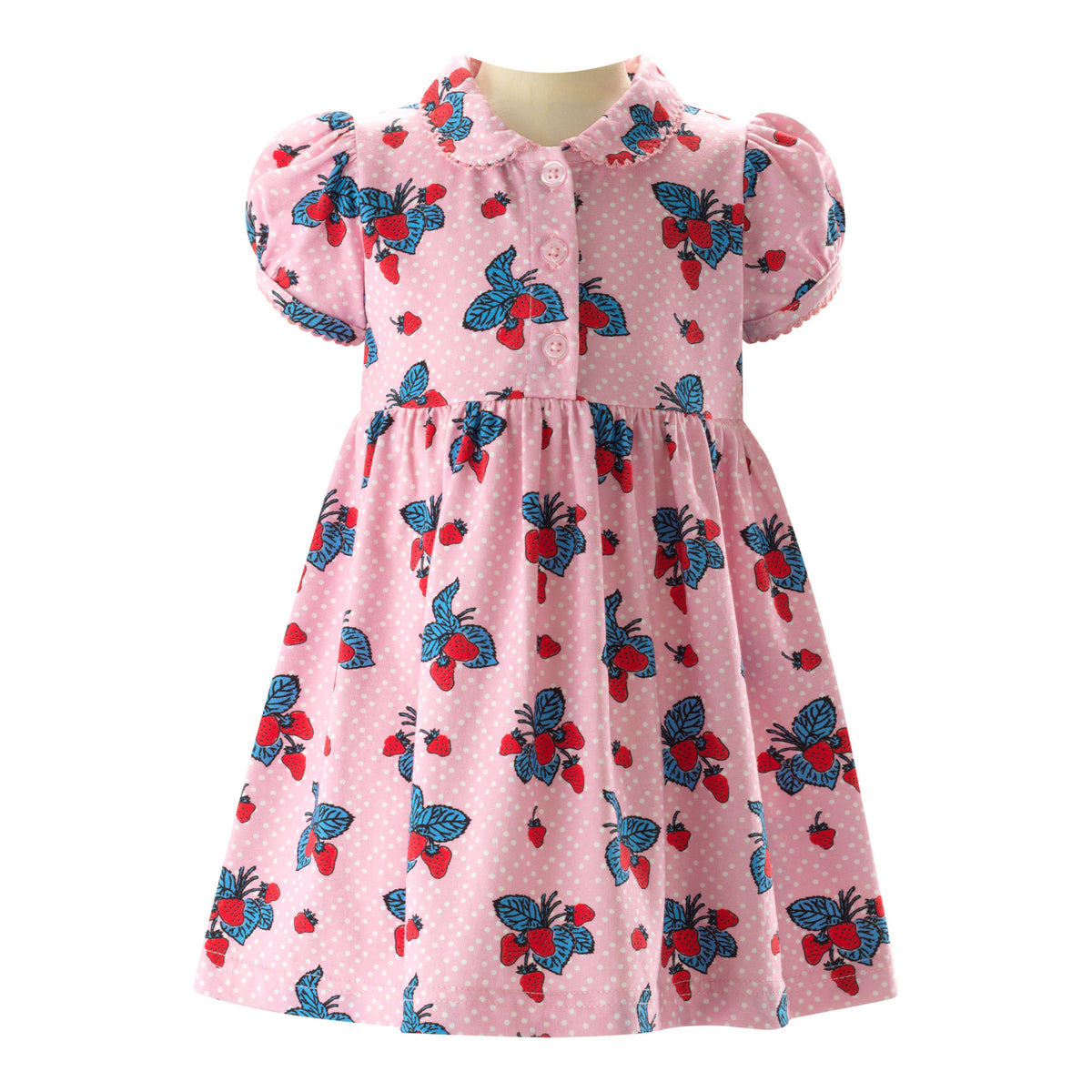 Strawberry Jersey Dress