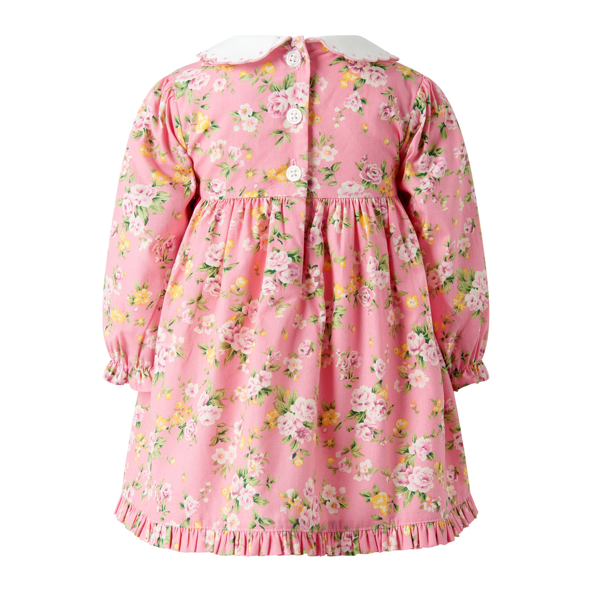 Bouquet Scalloped Collar Dress and Bloomers