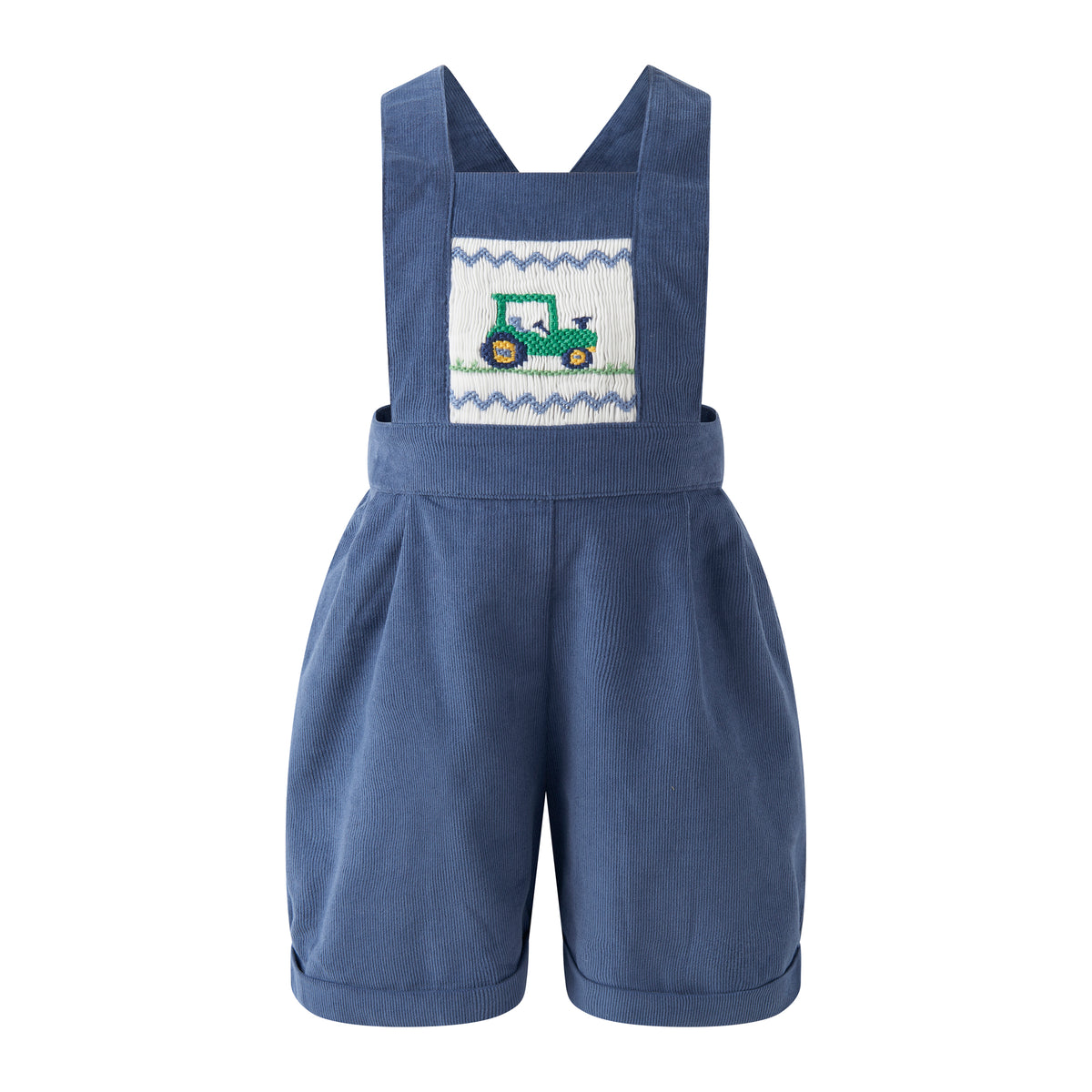 Tractor Smocked Dungarees