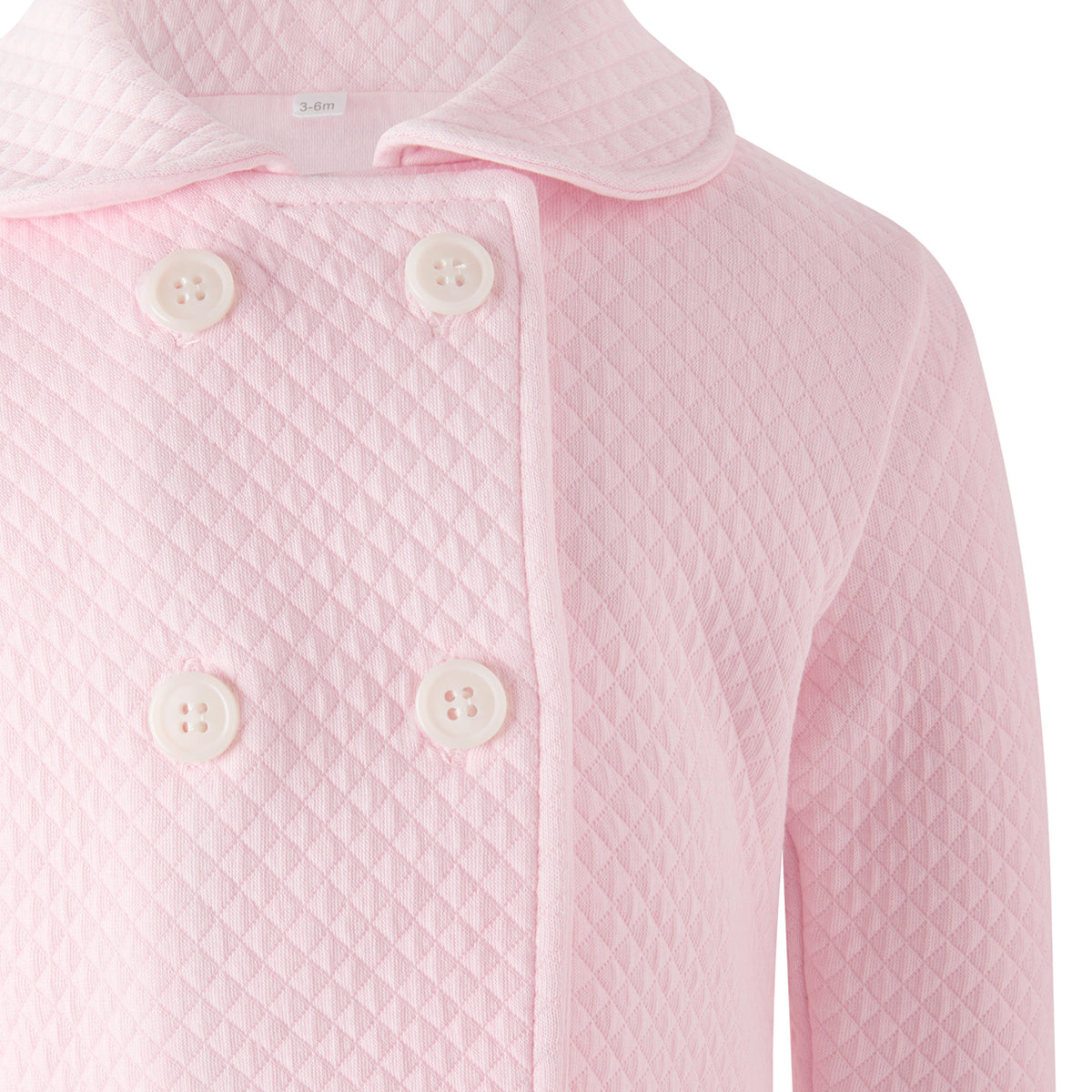 Pink Quilted Jacket