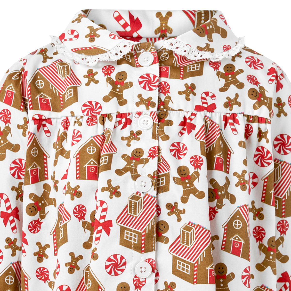 Gingerbread Babydoll Pyjamas