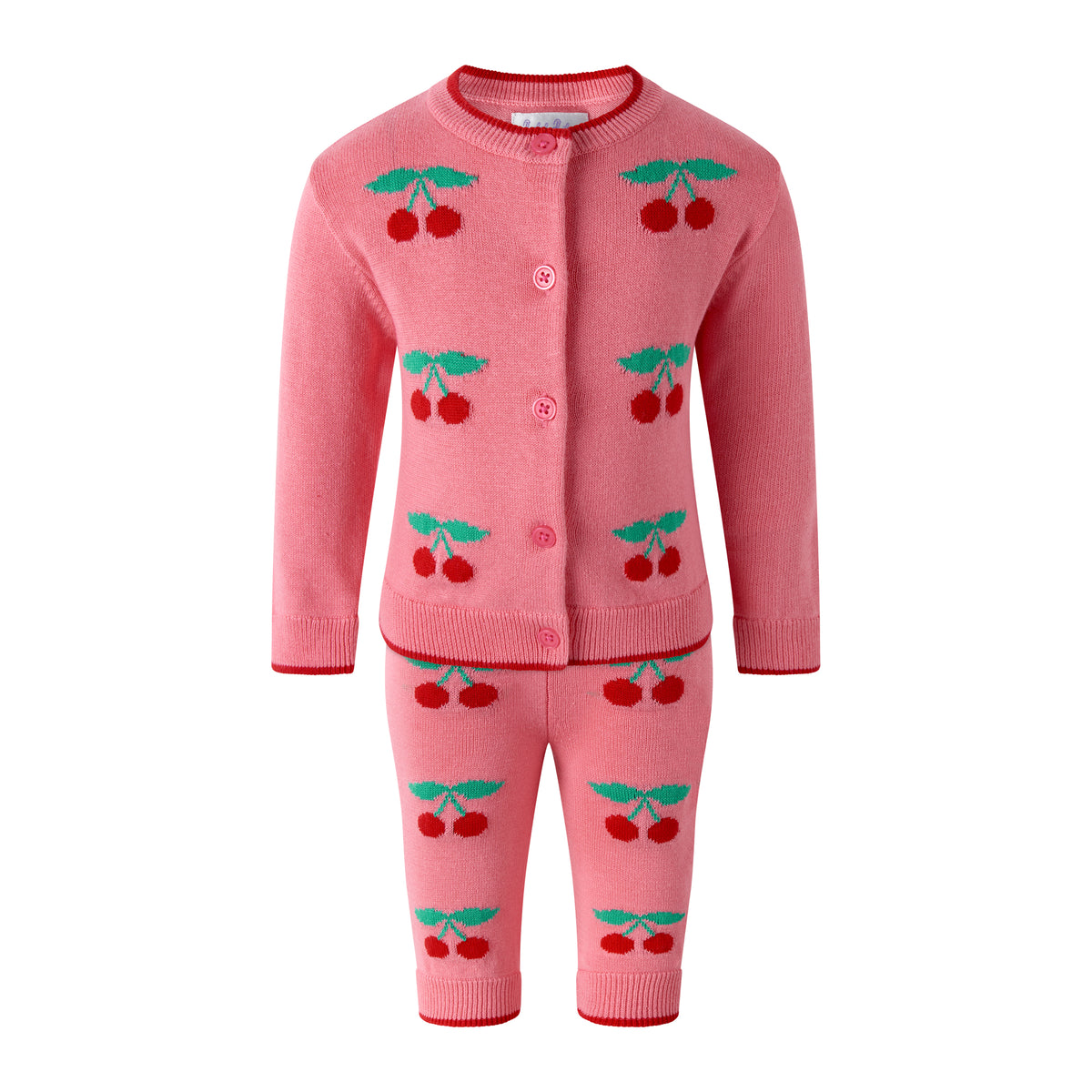 Cherry Cardigan & Legging Set