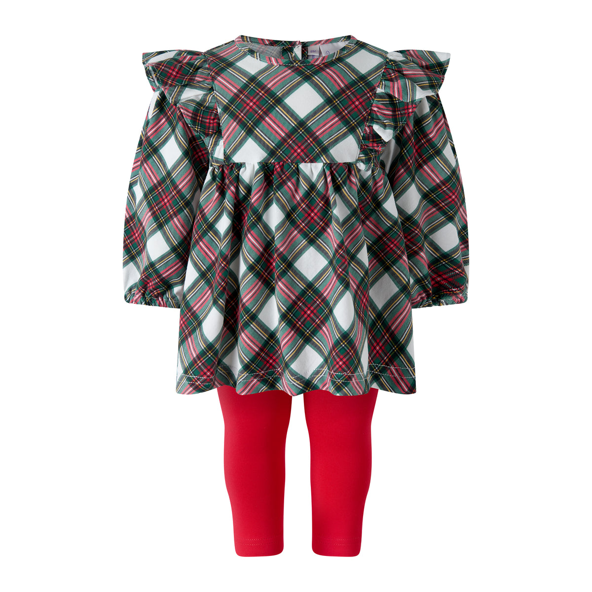 Tartan Top and Legging Set