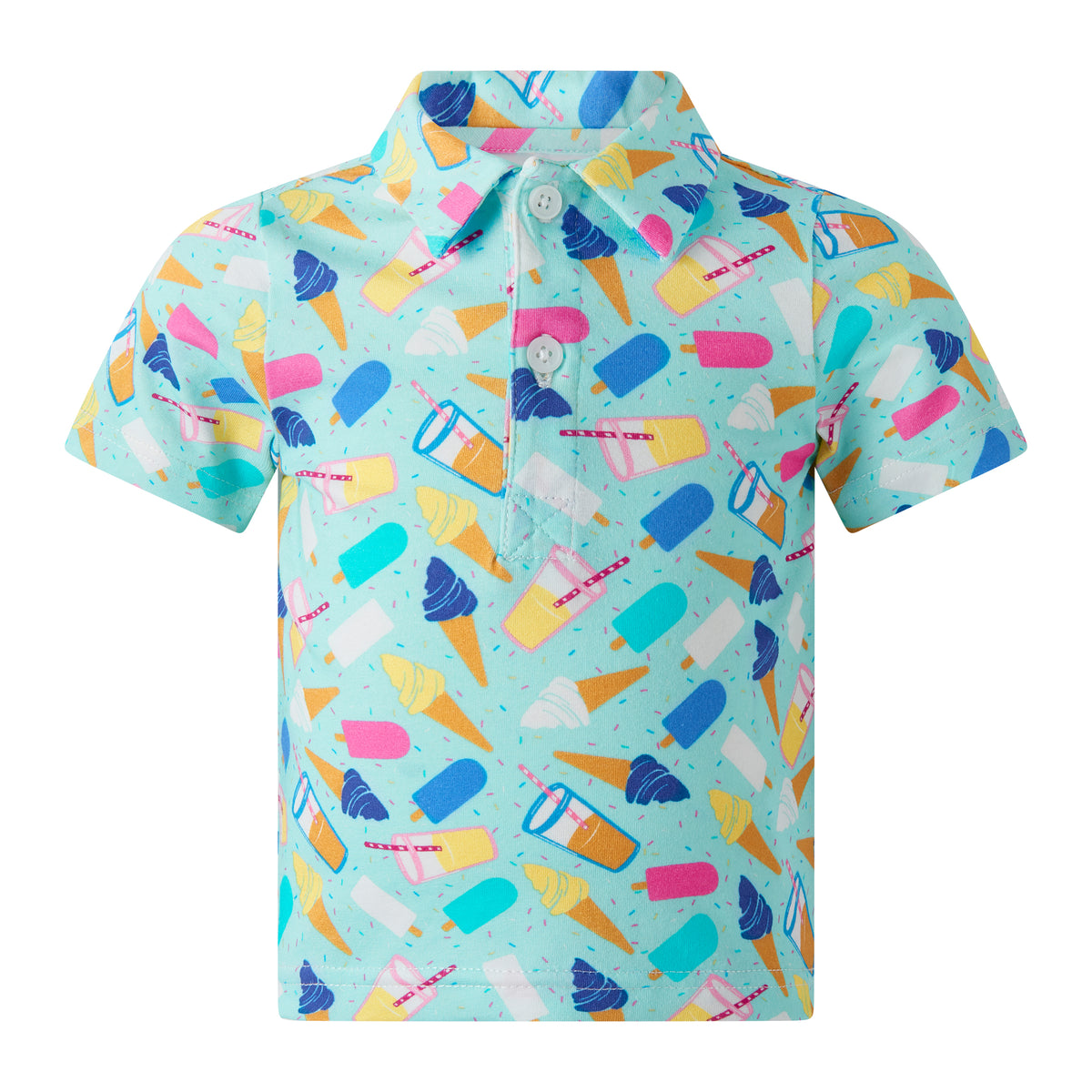 Ice Cream Polo & Short Set