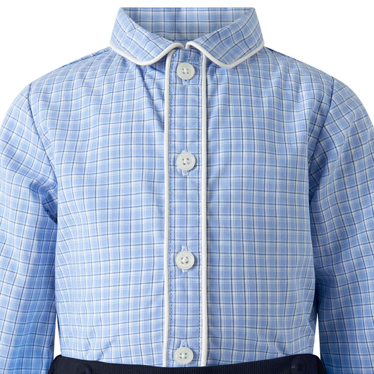 Check Shirt & Short Set