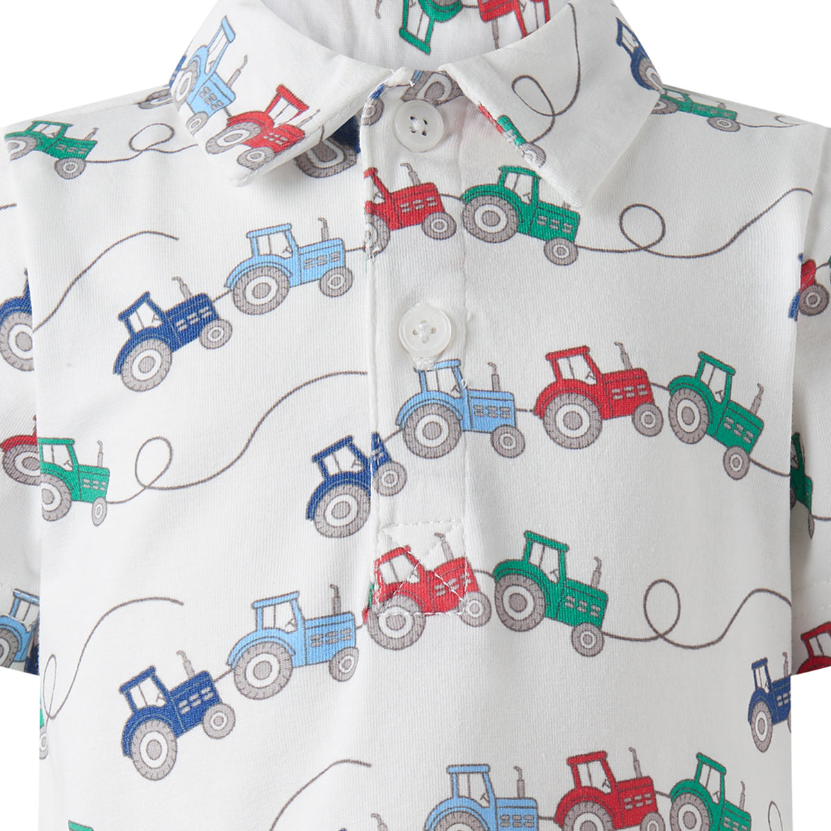 Tractor Polo and Trouser Set
