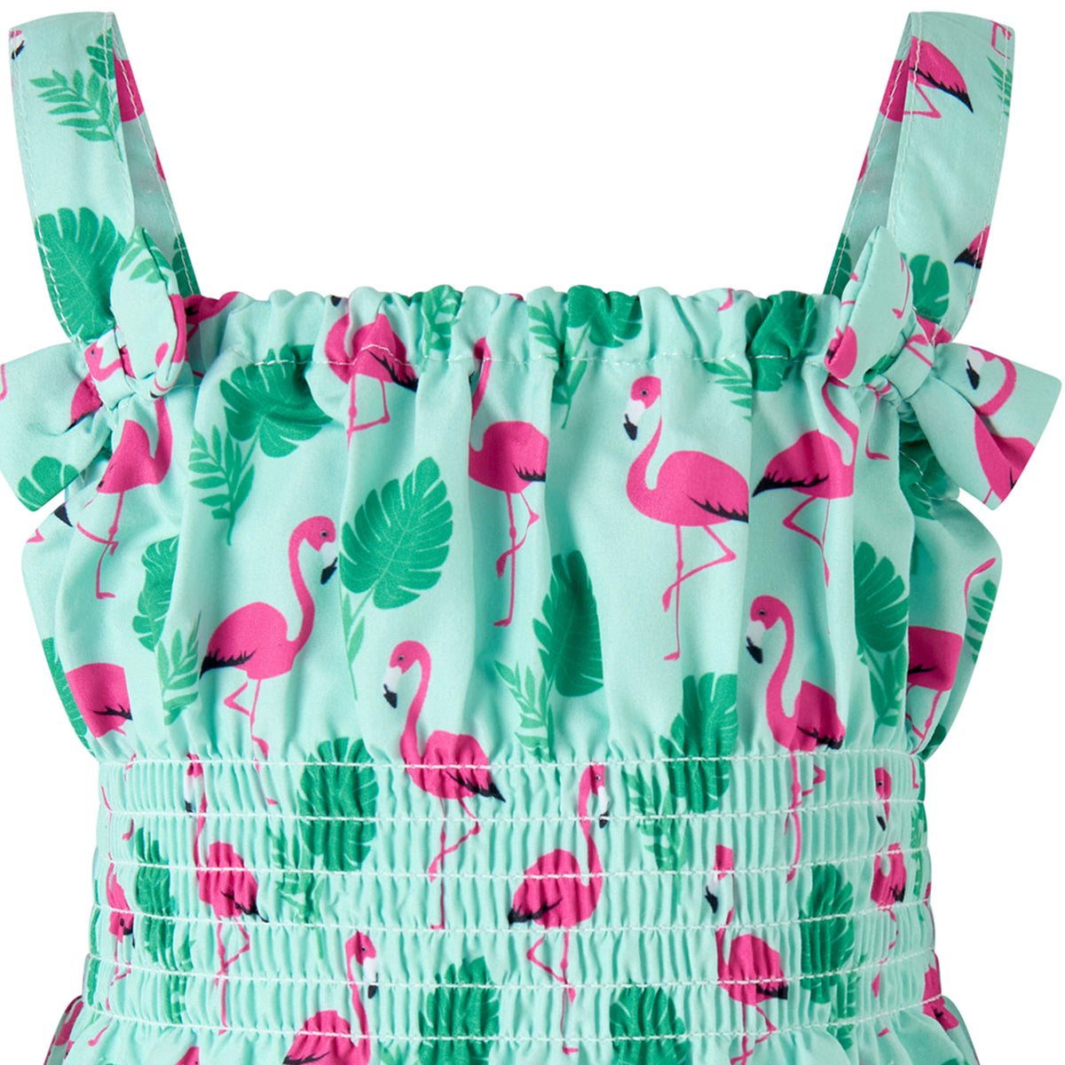 Green Flamingo Swim Bubble