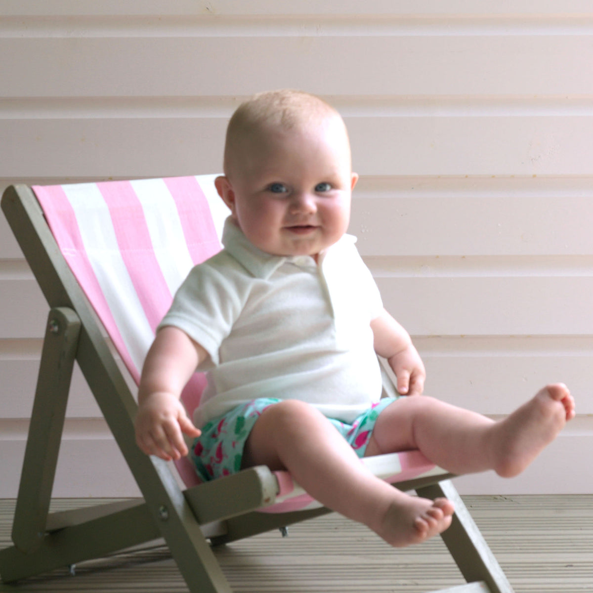Green Flamingo Swimshorts