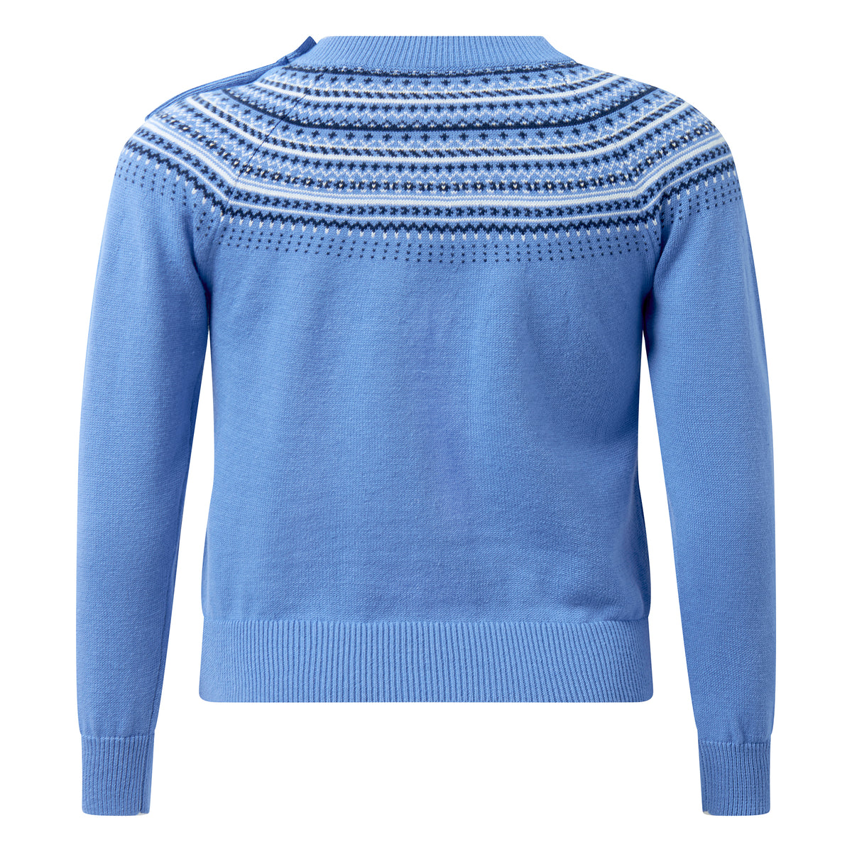 Blue Fairisle Sweater