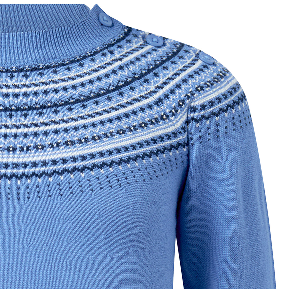 Blue Fairisle Sweater
