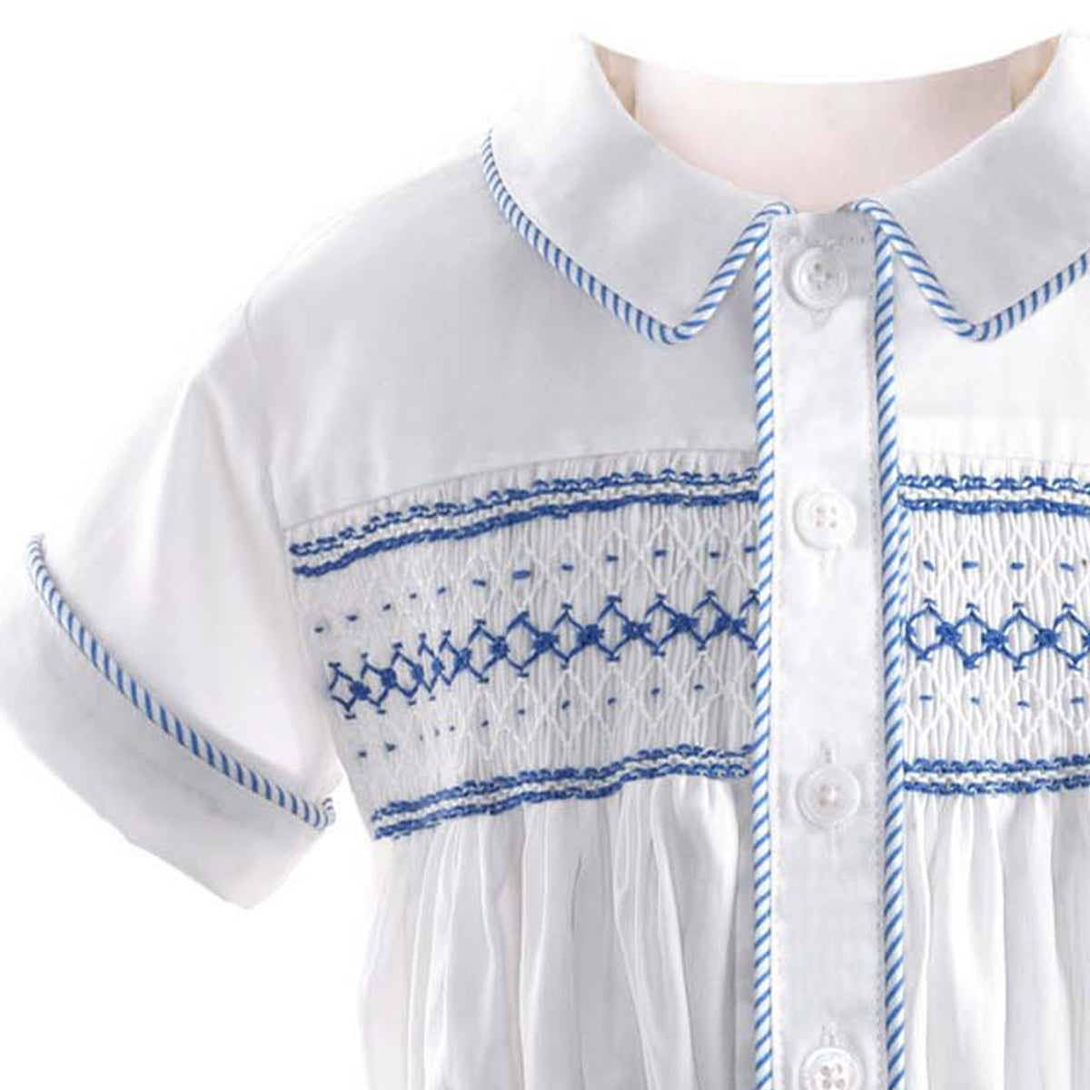 Striped Smocked Set
