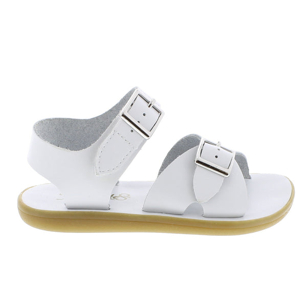 Boys Double Strap Sandals - White