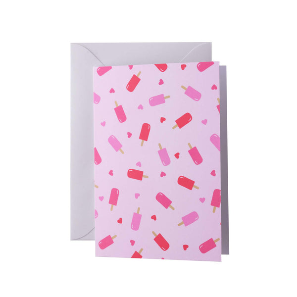 Ice Lolly Greeting Card