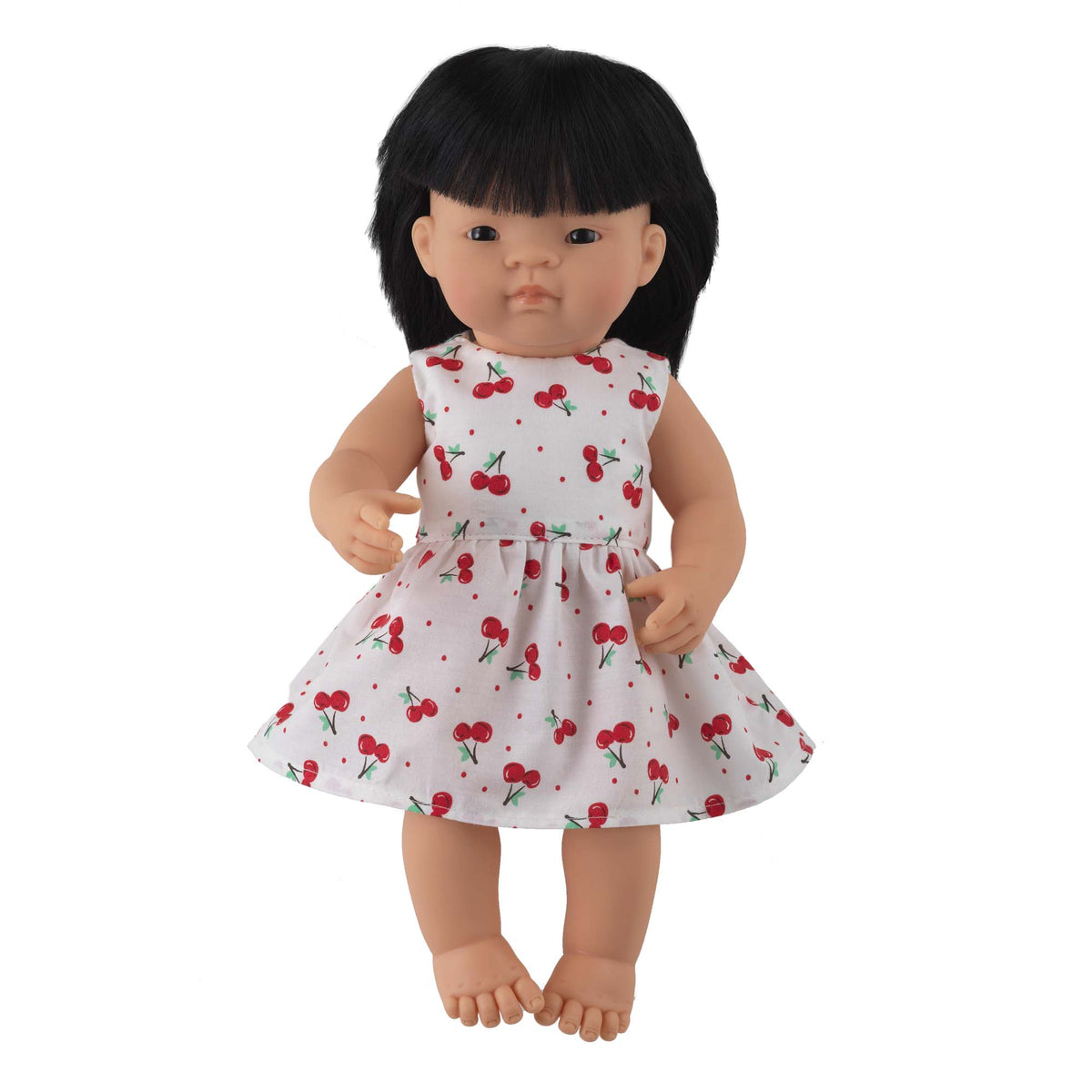 'Sisi' Girl Doll & Cherry Dress