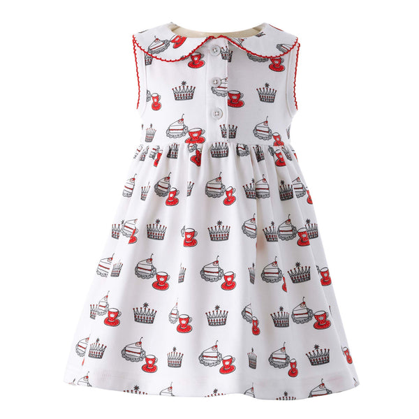 Royal Tea Party Jersey Dress & Bloomers
