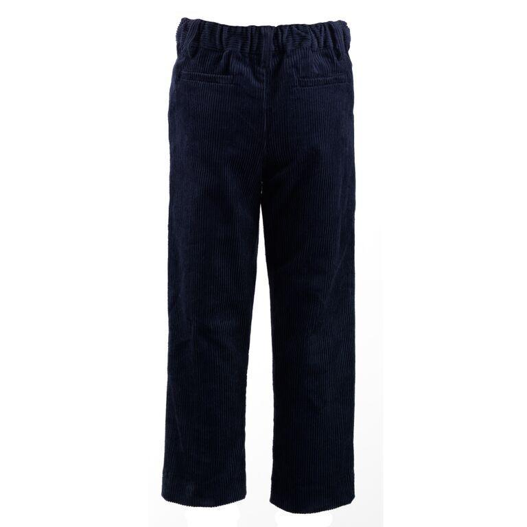Navy Corduroy Trousers