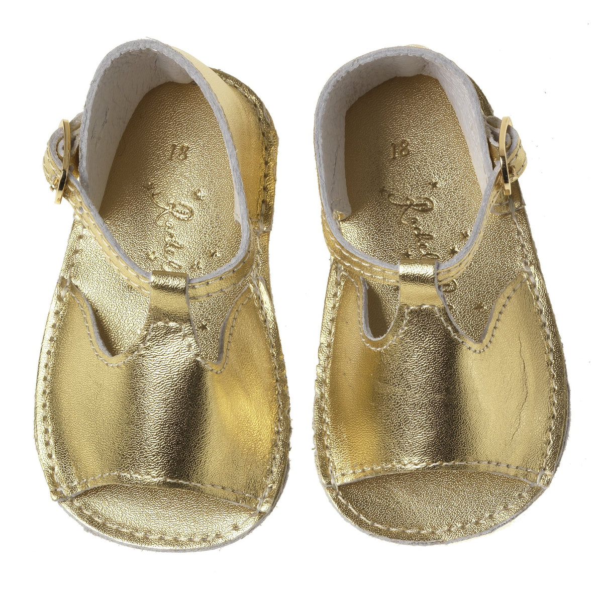 Sandals, Gold