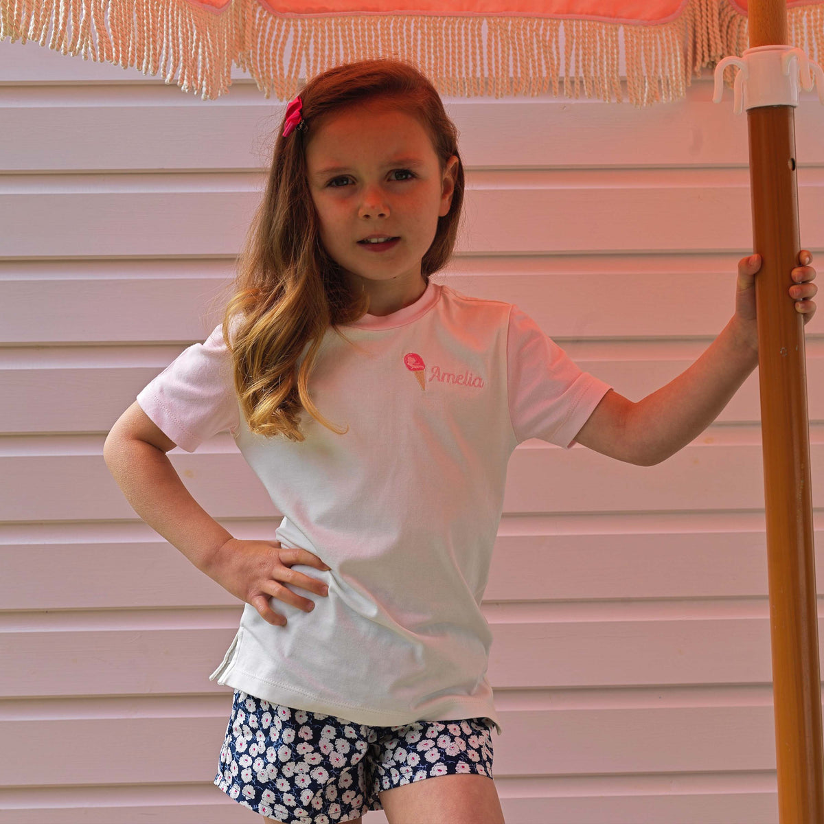 Pink Two Tone T-shirt