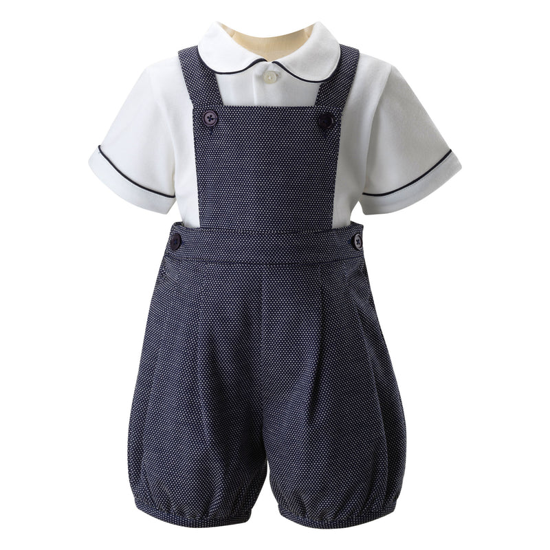 Jersey Shirt & Romper Set
