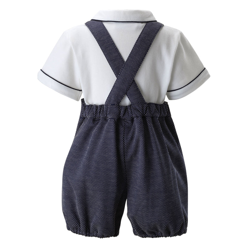 Jersey Shirt & Romper Set