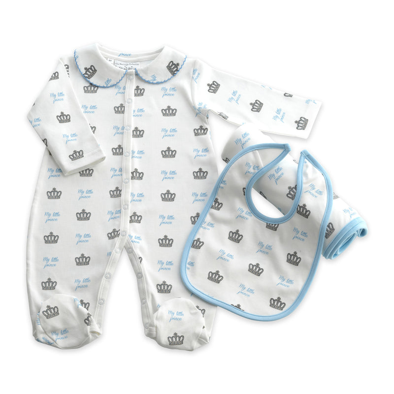 My Little Prince Babygro, Bib & Blanket Set