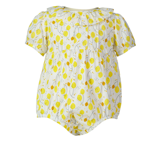 Lemon Frill Collar Bubble