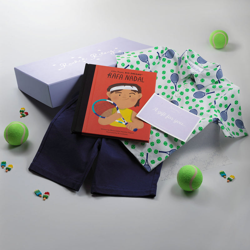 Boys’ Tennis Set & Book Gift Box