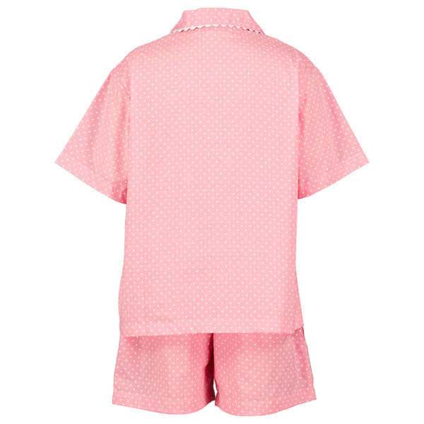 Pink Polka Dot Short Pyjamas