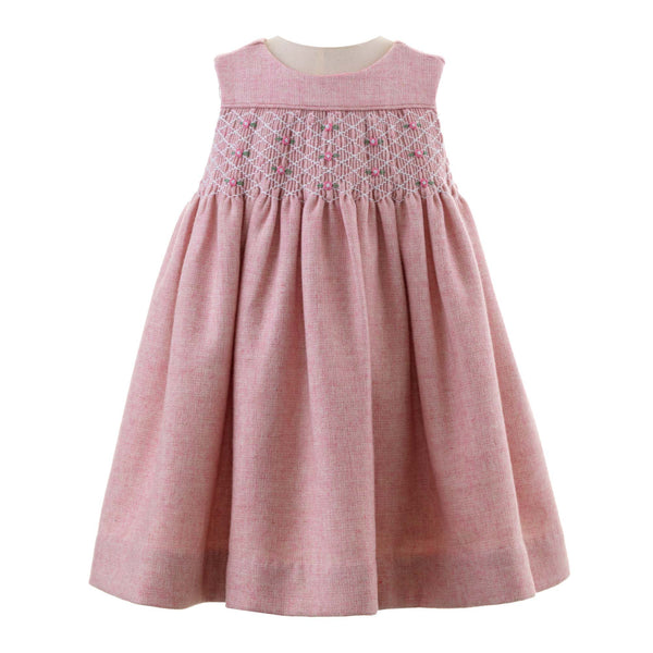 Rosebud Smocked Pinafore