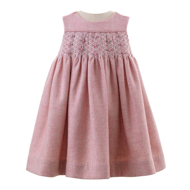 Rosebud Smocked Pinafore