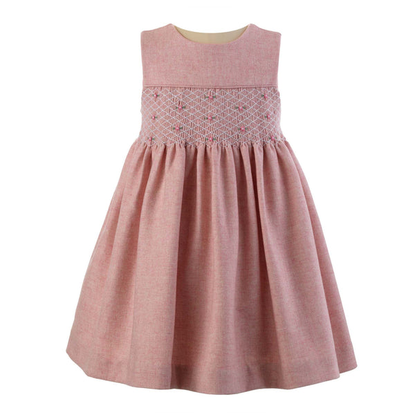 Rosebud Smocked Pinafore