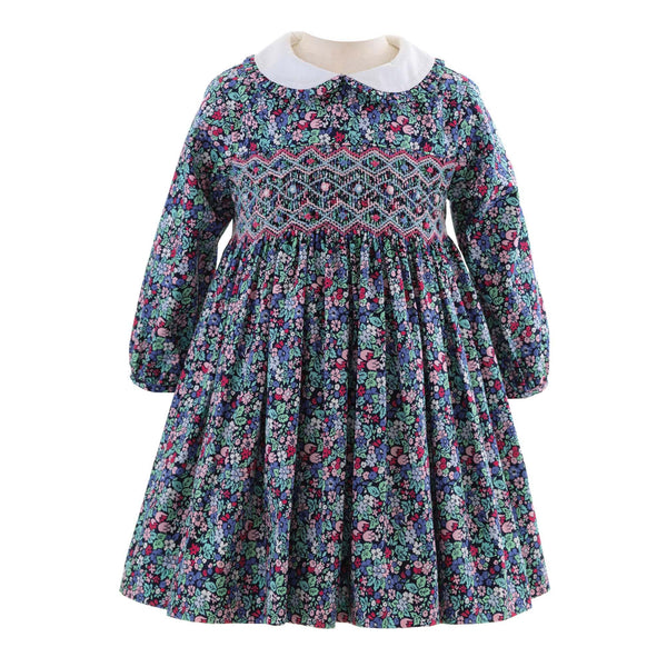 Enchanted Forest Smocked Dress & Bloomer