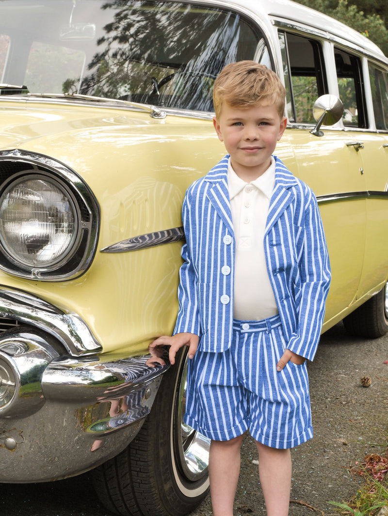 Oxford Stripe Shorts