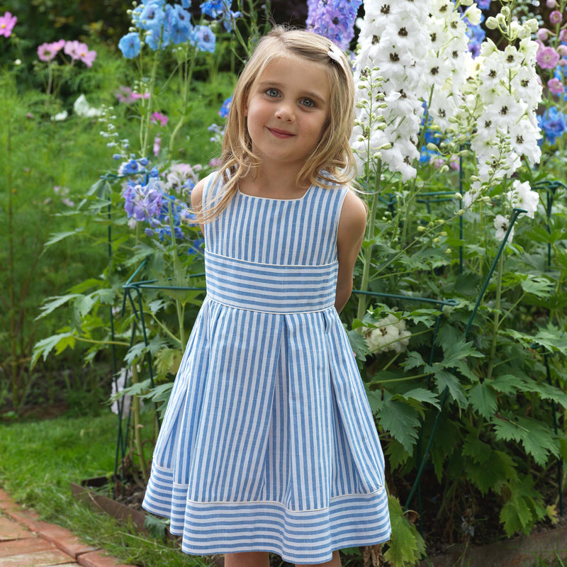 Oxford Pleated Dress
