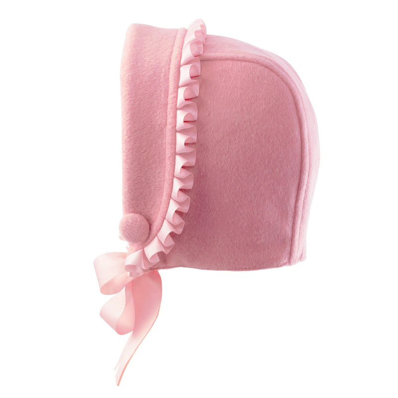 Pink Frill Bonnet
