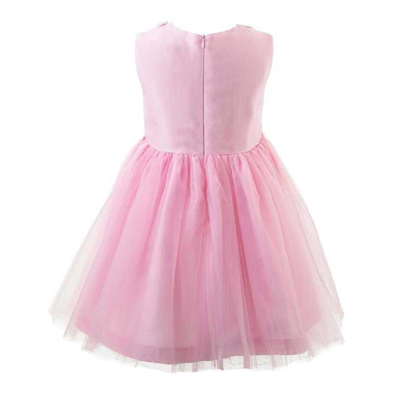 Pink Daisy Tulle Dress