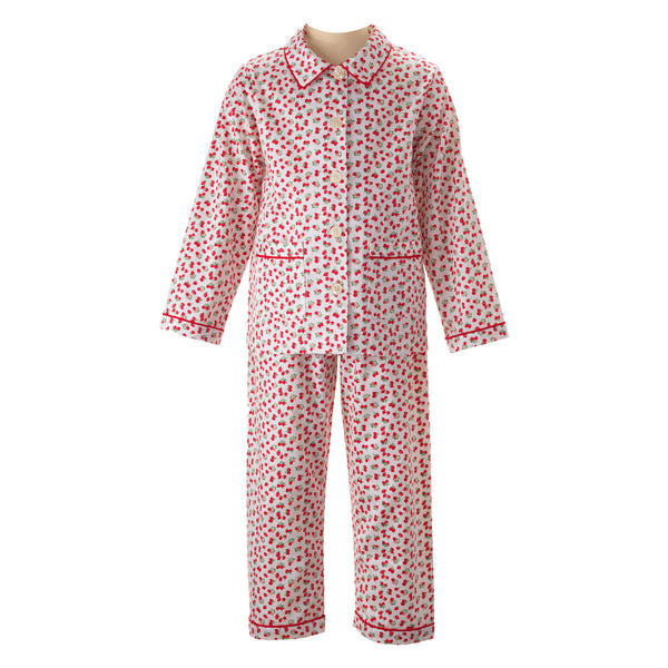 Mini Strawberry Print LS Pyjamas